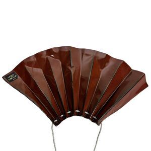 Laslo for Mikasa Japan Fan Wall Hanging ripple serving platter dish